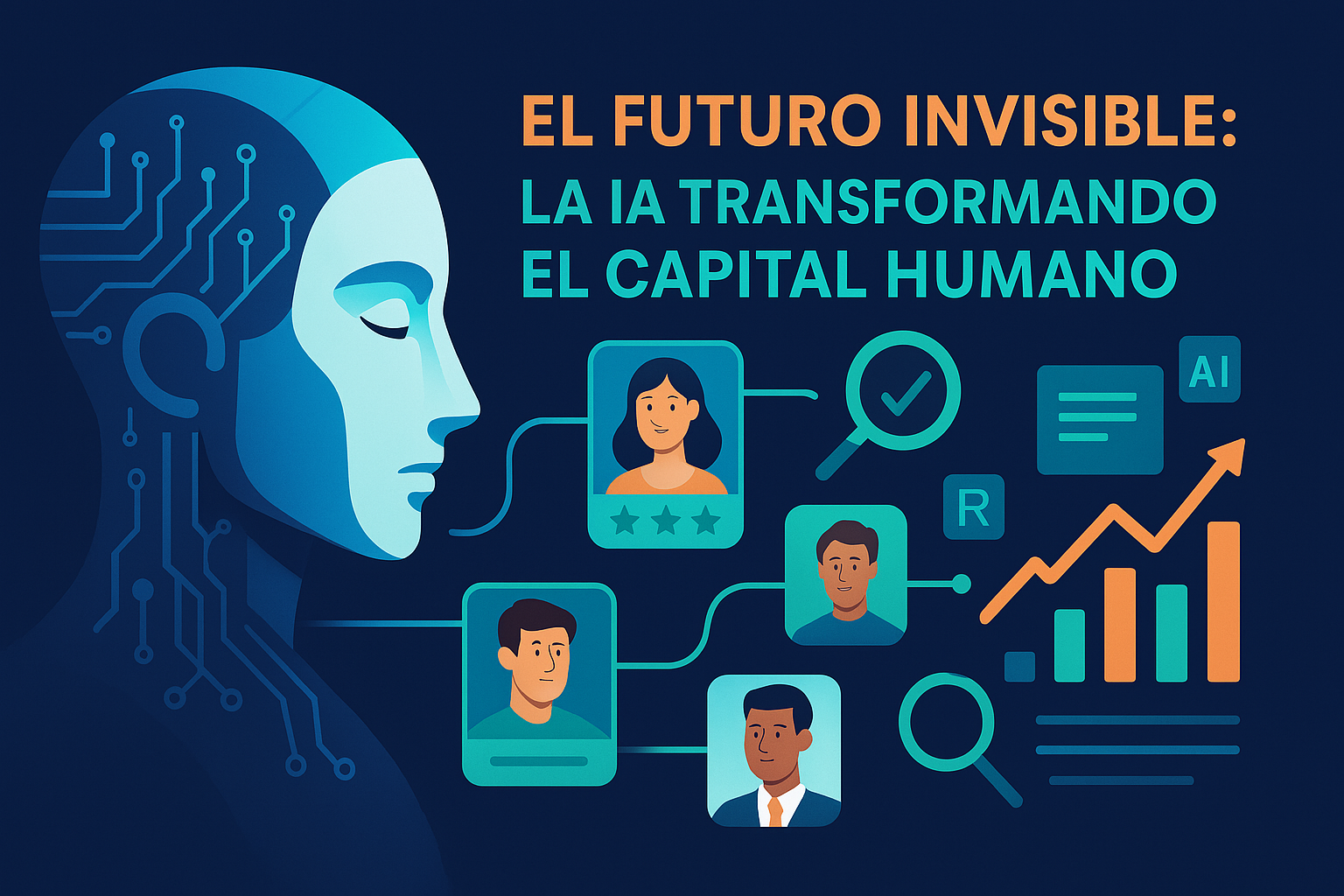 🧠 El Futuro Invisible: Cómo la IA está Transformando Silenciosamente el Capital Humano